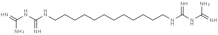 2,4,17,19-Tetraazaeicosanediimidamide, 3,18-diimino- 结构式