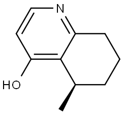 (R)-5-甲基-5,6,7,8-四氢喹啉-4-醇 结构式