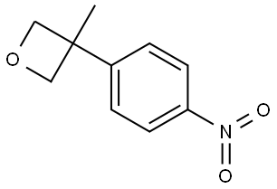 Oxetane, 3-methyl-3-(4-nitrophenyl)- 结构式