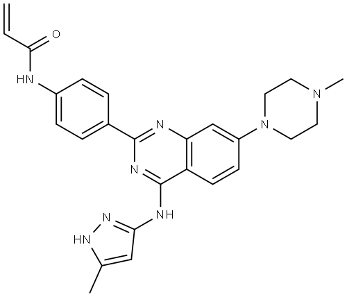 化合物 AURORA KINASES-IN-4 结构式