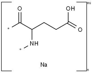 聚谷氨酸钠 结构式