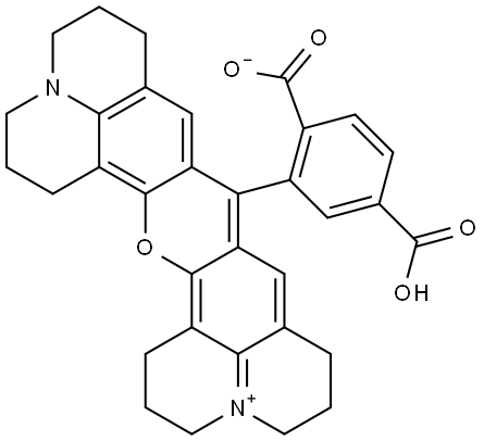 ROX 羧酸 结构式