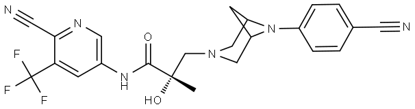 化合物 AR ANTAGONIST 5 结构式