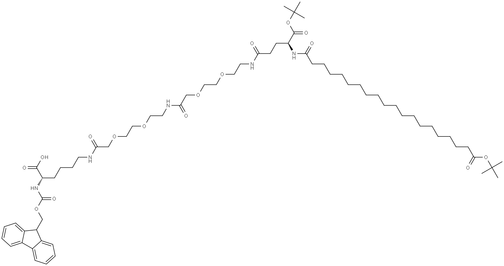 TIRZEPATIDE替尔泊肽侧链 结构式