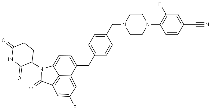 IKZF1-degrader-1 结构式
