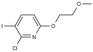 2-chloro-3-iodo-6-(2-methoxyethoxy)pyridine 结构式