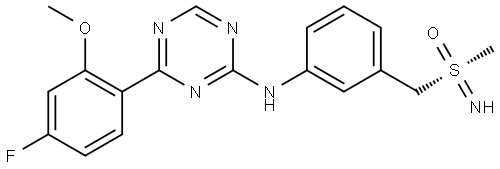 Atuveciclib 结构式