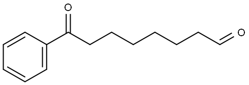 Benzeneoctanal, η-oxo- 结构式