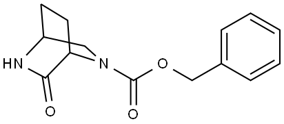 benzyl 6-oxo-2,5-diazabicyclo[2.2.2]octane-2-carboxylate 结构式
