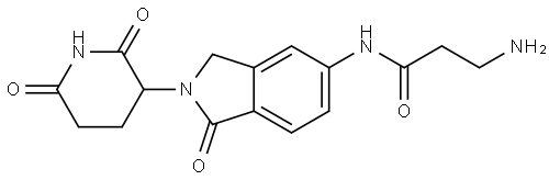 来那度胺-5'-酰基-乙胺 结构式