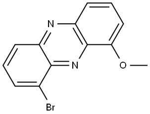 Phenazine, 1-bromo-9-methoxy- 结构式