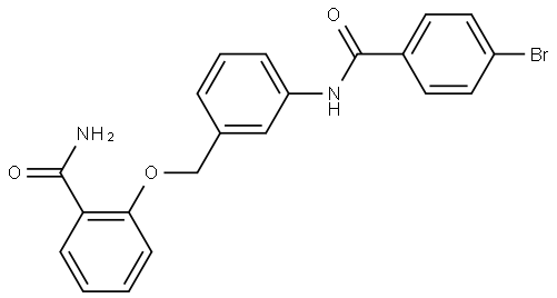 PARP-1抑制剂13 结构式