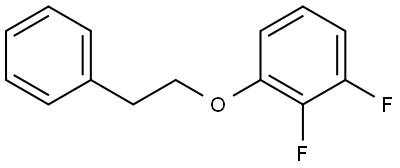 1,2-difluoro-3-phenethoxybenzene 结构式