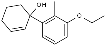 3'-ethoxy-2'-methyl-1,2,3,4-tetrahydro-[1,1'-biphenyl]-1-ol 结构式