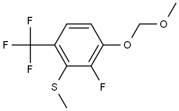 (2-FLUORO-3-(METHOXYMETHOXY)-6-(TRIFLUOROMETHYL)PHENYL)(M 结构式