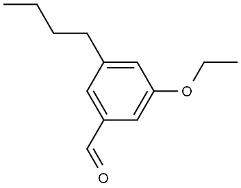 3-butyl-5-ethoxybenzaldehyde 结构式