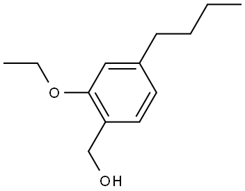 (4-butyl-2-ethoxyphenyl)methanol 结构式