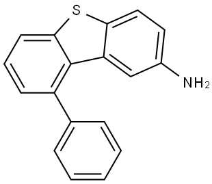 2-Dibenzothiophenamine, 9-phenyl- 结构式