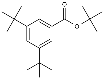 tert-butyl 3,5-di-tert-butylbenzoate 结构式