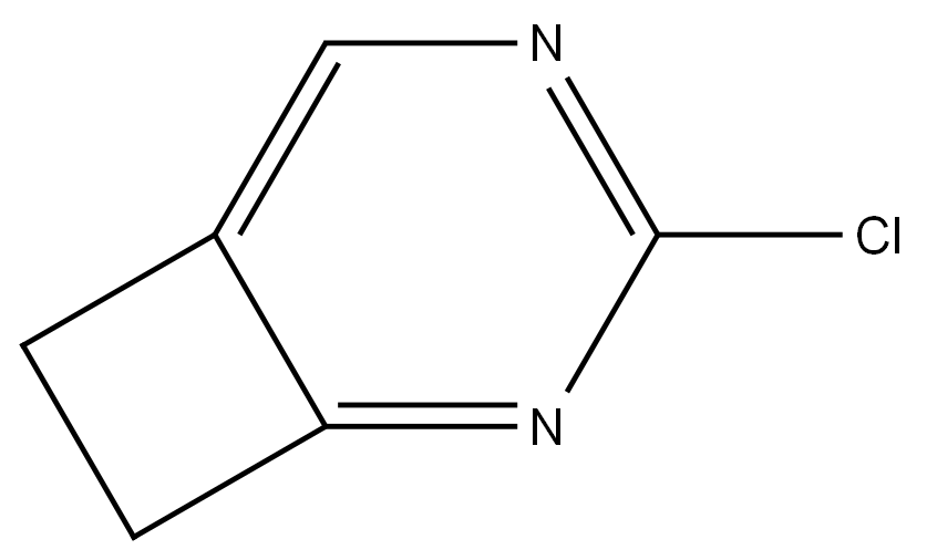 3-氯-2,4-二氮杂双环[4.2.0]八-1,3,5-三烯 结构式