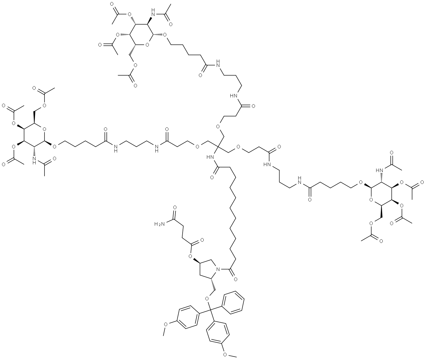 GALNAC-L96 结构式