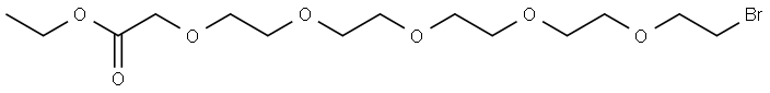 溴-五聚乙二醇-乙酸乙酯 结构式