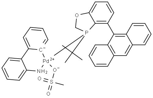 Antphos-Pd-G3 结构式