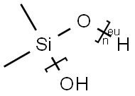 α-氢-ω-羟基-聚二甲基硅氧烷                                                                                                                                                                             结构式