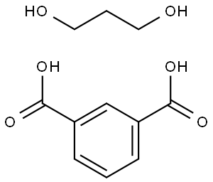 1,3-Benzenedicarboxylic acid polymer with 1,3-propanediol 结构式