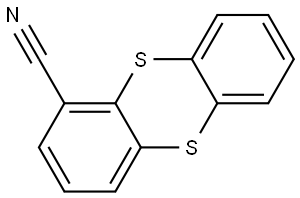 thianthrene-1-carbonitrile 结构式