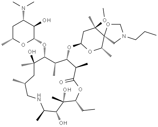 土拉霉素A杂质14 结构式