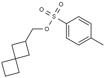 Spiro[3.3]heptane-2-methanol, 2-(4-methylbenzenesulfonate) 结构式