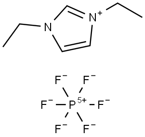 1,3-二乙基味唑六氟磷酸盐 结构式