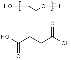 聚乙二醇丁二酸酯 结构式