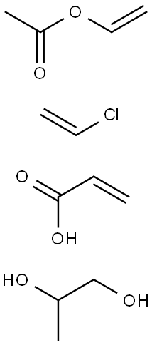 三元氯醋树脂 结构式