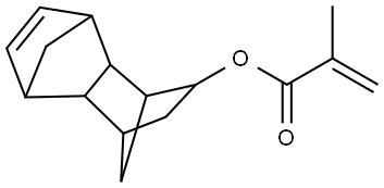 2-Propenoic acid, 2-methyl-, 1,2,3,4,4a,5,8,8a-octahydro-1,4:5,8-dimethanonaphthalen-2-yl ester 结构式