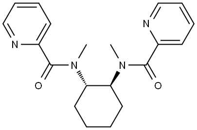 2-Pyridinecarboxamide, N,N'-(1S,2S)-1,2-cyclohexanediylbis[N-methyl- (9CI) 结构式