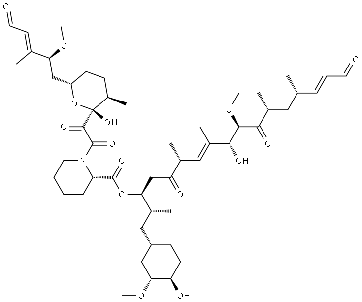 Rapamycin Impurity 6 结构式