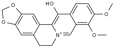 小檗碱杂质4 结构式