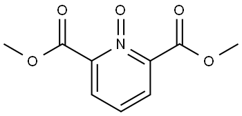 2,6-吡啶二甲酸二甲酯N-氧化物 结构式
