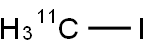 Methyl iodide-11C 结构式