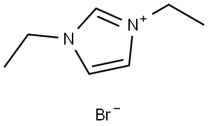 1,3-二乙基味唑溴盐 结构式