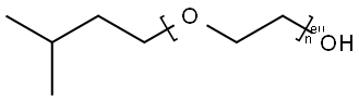 Poly(oxy-1,2-ethanediyl), .alpha.-(3-methylbutyl)-.omega.-hydroxy- 结构式