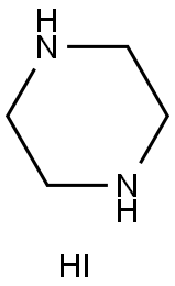 哌嗪单碘 结构式