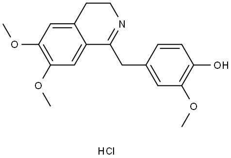 盐酸罂粟碱杂质31 结构式