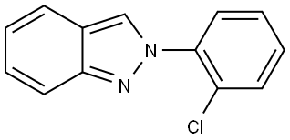 2-(2-Chlorophenyl)-2H-indazole 结构式