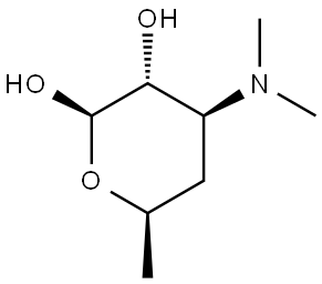 beta-D-Desosamine 结构式