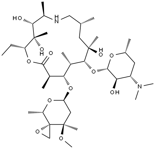 泰拉霉素杂质5 结构式