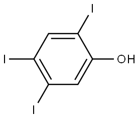 2,4,5-triiodophenol 结构式