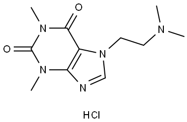 dimethazan hydrochloride 结构式